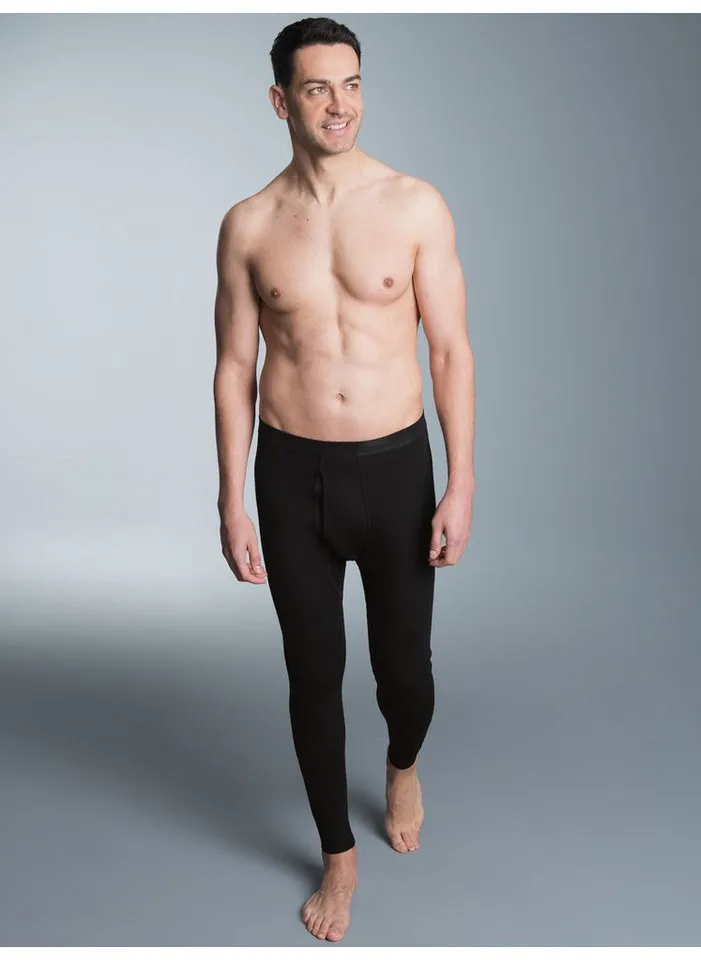 Trigema Lange Unterhose TRIGEMA Lange Unterhose im Doppelpack (2-St), Schwarz, – Produktbild 3 von 4