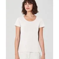 HempAge HempAge Damen T-Shirt mit Rollsaum Hanf/Bio-Baumwolle – Produktbild 1 von 1