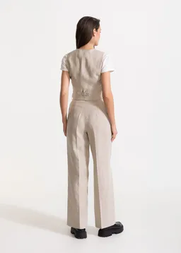 De IONESCU De IONESCU Damen vegan Set Figa Leinen – Produktbild 1 von 1