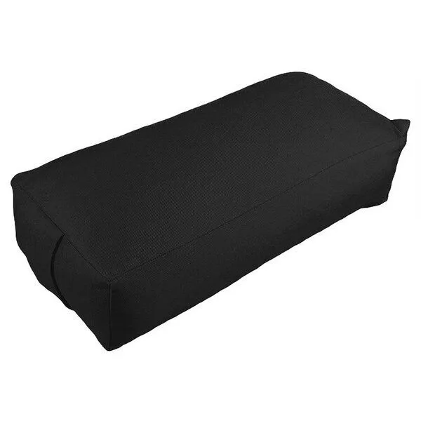 Bausinger Bausinger Meditationskissen Rechteck mit Dinkelspelzfüllung, Schwarz, – Produktbild 1 von 1