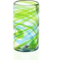 GLOBO Fair Trade GLOBO Fair Trade Glas LONGDRINK, Recyclingglas mundgeblasen, Mangrove, – Produktbild 1 von 1