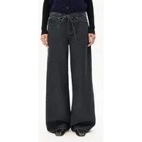 ARMEDANGELS ARMEDANGELS ASTRAEAAS Damen Wide Leg Mid Waist aus Lyocell Baumwoll Mix, Corno, – Produktbild 1 von 1