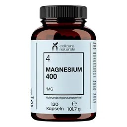 Cellcura Naturals Cellcura Naturals Magnesium 400 Vegan Kapseln – Produktbild 1 von 1