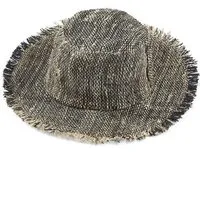 short'n'pietz short'n'pietz Sommerhut aus Hanf, Beige schwarz, – Produktbild 1 von 1