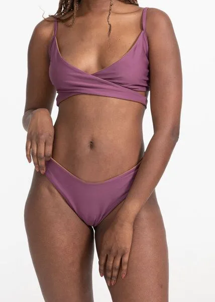 boochen boochen Bikini Slip Arpoador - Reversible Surf Bikini - Farbe, Lavender (lila), – Produktbild 4 von 4