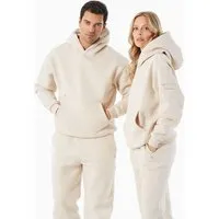 ORGANICATION ORGANICATION HARVINN | Essentials Travel Unisex Hoodie aus Bio-Baumwolle und recyceltem Polyester, Off white, – Produktbild 1 von 1