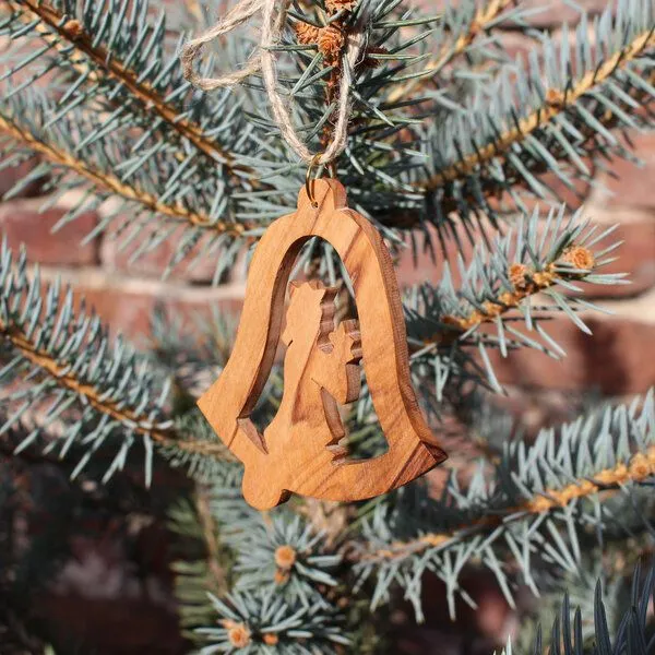 Mitienda Shop Mitienda Shop Christbaumschmuck aus Olivenholz – Produktbild 6 von 7