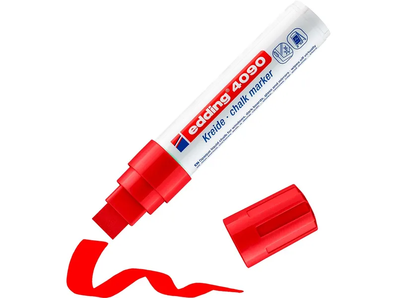 Edding Edding Kreidemarker "Window Marker 4090" rot – Produktbild 2 von 3