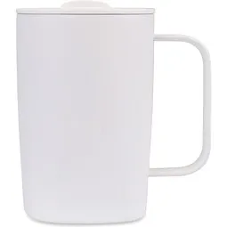 Aviana Aviana™ Rowan RCS recycelter Becher 450ml, Weiß, – Produktbild 1 von 1