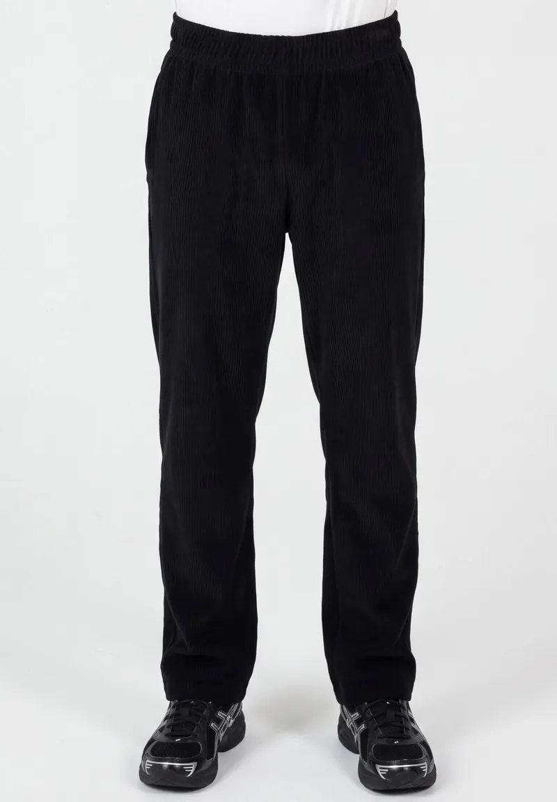 ORGANICATION ORGANICATION Herren vegan Jogginghose Aus Cord Schwarz, Schwarz, – Produktbild 1 von 1