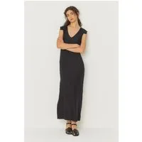 SKFK SKFK Damen vegan Kleid Ira Schwarz – Produktbild 1 von 1