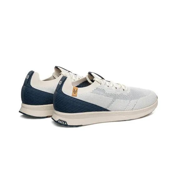 SAOLA SAOLA Vegane Sneakers - Slip-on, ultra leicht und komfortabel - Tsavo 3 M, White navy, – Produktbild 3 von 4