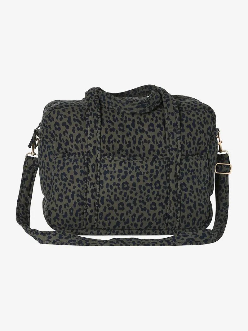Envie De Fraise Wickeltasche mit Leoprint ENVIE DE FRAISE personalisierbar, Khaki, – Produktbild 3 von 4