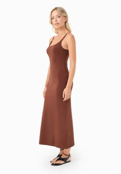 ORGANICATION ORGANICATION DIANNA | Kleid aus Bio-Baumwolle, Coffee brown, – Produktbild 1 von 4