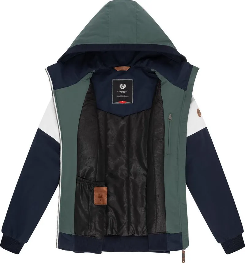ragwear ragwear Outdoorjacke Jayce YOUMODO Sportliche Herren Winterjacke mit Kapuze, Grün, – Produktbild 1 von 5