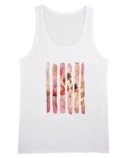 Human Family Human Family Bio Herren Tanktop "Start - Flamingo Stripes" – Produktbild 1 von 1