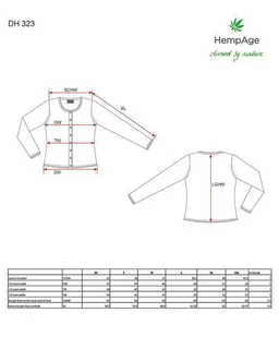 HempAge HempAge Damen Cardigan Carina – Produktbild 1 von 1