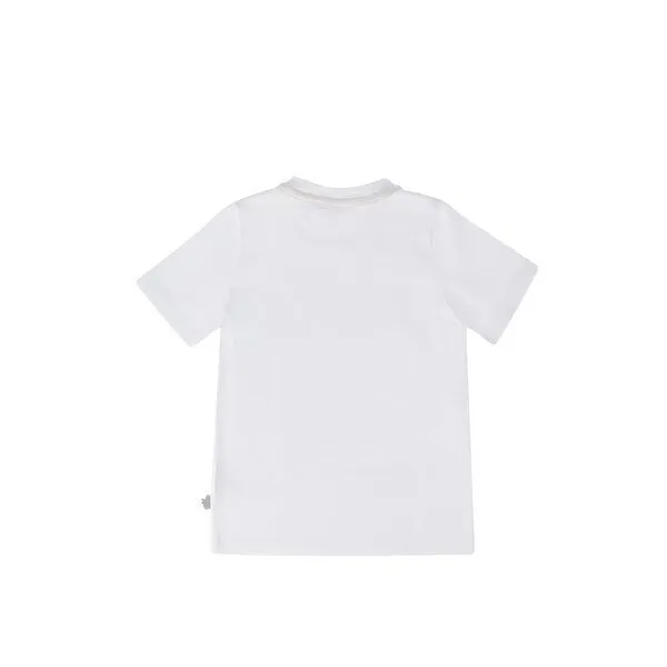 Marraine Kids Marraine Kids T-Shirt aus Bio Baumwolle mit platziertem Druck, Weiss/bunt, – Produktbild 3 von 4