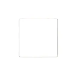 Rico Design Rico Design Metallring Quadrat weiß 15cm – Produktbild 1 von 1