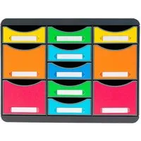 Exacompta Exacompta Schubladenbox "Iderama", 11 Schubladen, regenbogen – Produktbild 1 von 1
