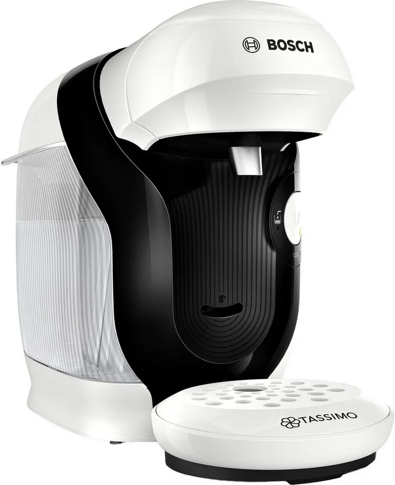 Tassimo Tassimo Kapselmaschine style friendly TAS114E, über 70 Getränke, platzsparend, geeignet für alle Tassen, Wassertank 0,7 L, Weiß, – Produktbild 2 von 5