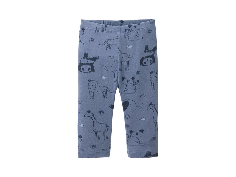 People Wear Organic People Wear Organic Leggings Zoo bei Nacht ozean Gr. 74/80, Blau, – Produktbild 1 von 1