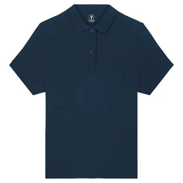 YTWOO YTWOO Klassiches Damen-Poloshirt, Navy, – Produktbild 1 von 2