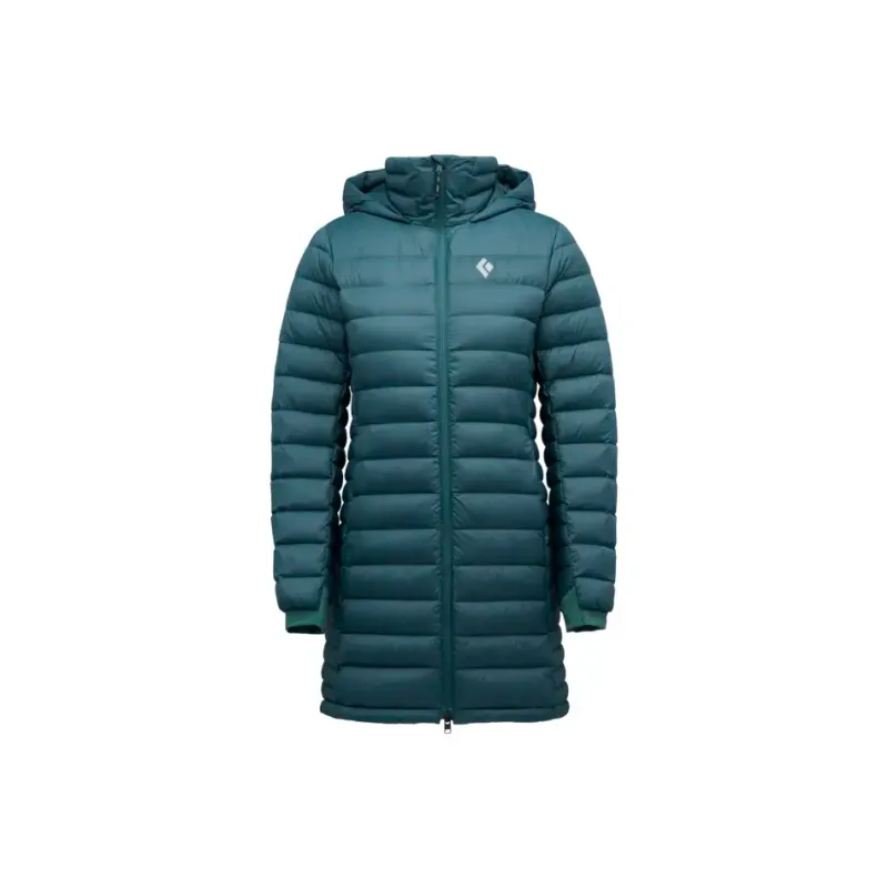 Black Diamond Lange Daunenjacke Damen Black Diamond Access 2,0, Turquoise, – Produktbild 1 von 2
