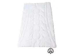 Steppdecke "Kontur Extra Leicht" 240 x 220 cm, mit Baumwoll-/Hanffüllung 1.056 g – Produktbild 1 von 1