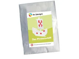 Bastelbogen 'Piratenschiff' inkl. individuellem Etikett – Produktbild 1 von 1