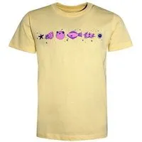 FÄDD Kinder T-Shirt Rundhals Bio-Baumwolle "Fischgedöns (Kidz)" Gelb Fädd – Produktbild 1 von 1