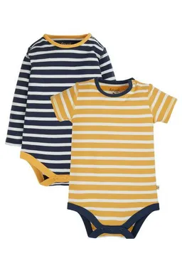 Frugi Frugi Langarm und Kurzarm-Body im Set – Produktbild 1 von 1