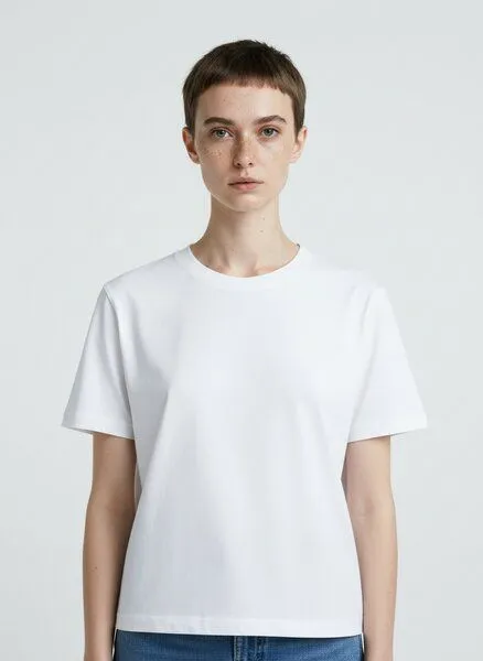 UNIPOLAR UNIPOLAR Basic T-Shirt Modell: Music, White, – Produktbild 1 von 2