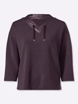 heine Sweatshirt aubergine – Produktbild 1 von 1