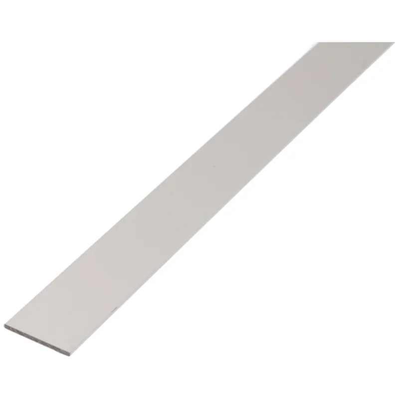 Alberts ALBERTS Flachstange, Alu silber elox., LxBxS 1000 x 15 x 2 mm – Produktbild 1 von 1