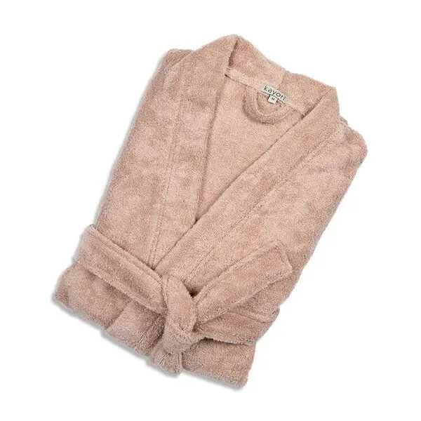 Kayori Kayori Sento - Bademantel - 35% Tencel / 65% Bio-Baumwolle, Nude, – Produktbild 2 von 2