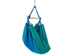 HängemattenGlück Anjo Kinderhängesitz azur 80 x 120 cm Tuchfläche – Produktbild 1 von 1