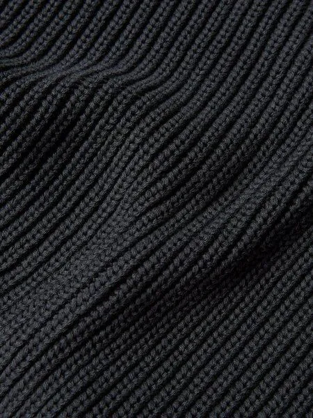 Givn Berlin Givn Berlin Schal GBJAKE aus Bio-Baumwoll Strick, Anthracite, – Produktbild 1 von 3