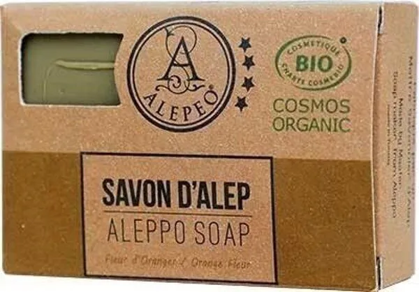Alepeo Alepeo Aleppo Olivenölseife mit Orangenblütenduft 100 g – Produktbild 2 von 2