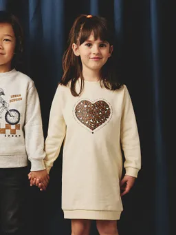 Vertbaudet Mädchen Sweatkleid BASIC – Produktbild 1 von 1