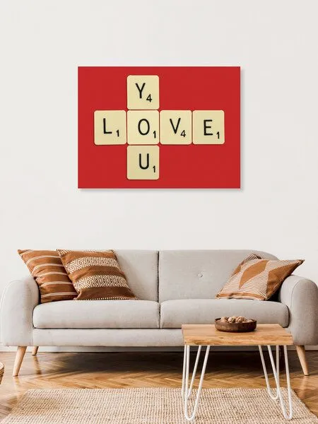 Photocircle Photocircle Poster / Leinwandbild - Love you – Produktbild 4 von 4
