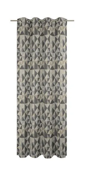 Nature by Adam Nature by Adam Vorhang aus 100% Bio-Baumwolle - Made in Germany - Bio Bel, Schwarz, – Produktbild 2 von 7