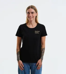 Gary Mash GARY MASH Shirt Taylor Erstmal Kaffee. aus Biobaumwolle – Produktbild 1 von 1