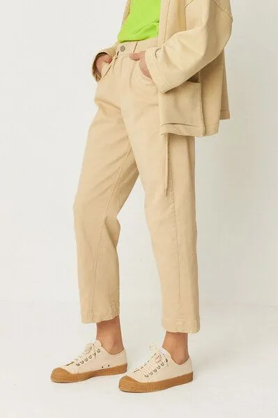 SKFK SKFK Amata Relaxed Fit Hose - Sand – Produktbild 3 von 4