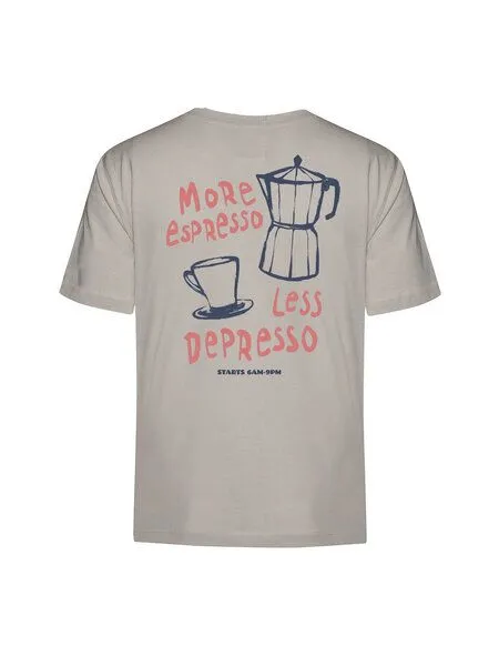 GreenBomb GREENBOMB T-Shirt Espresso Fusion, Sandstone, – Produktbild 2 von 4