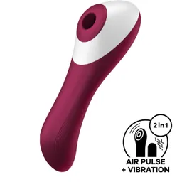 Satisfyer Satisfyer Dual Crush, 2:1 Vibrator + Druckwellentoy – Produktbild 1 von 1