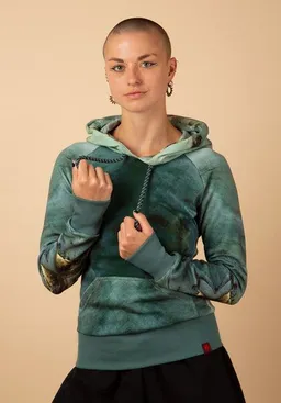 Die rote Zora Die rote Zora Kapuzenpulli Lagune Frauen – Produktbild 1 von 1