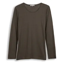 Living Crafts LIVING CRAFTS - Damen Langarm-Shirt - Grün (100% Bio-Baumwolle), Nachhaltige Mode, Bio Bekleidung – Produktbild 1 von 1