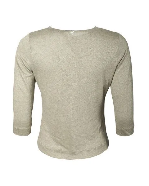 Alma & Lovis Alma & Lovis Kurzjacke aus Leinen | Linen Jacket, Khaki, – Produktbild 2 von 2