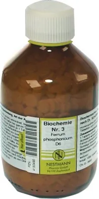 Nestmann Pharma BIOCHEMIE 3 Ferrum phosphoricum D 6 Tabletten 1000 St Tabletten – Produktbild 1 von 1